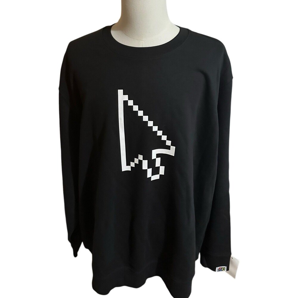 New Microsoft 50th Anniversary Sweater 4XL Retro Pixel Cursor Windows
